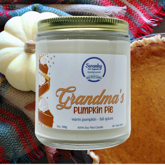 Grandma's Pumpkin Pie | Jar Candle
