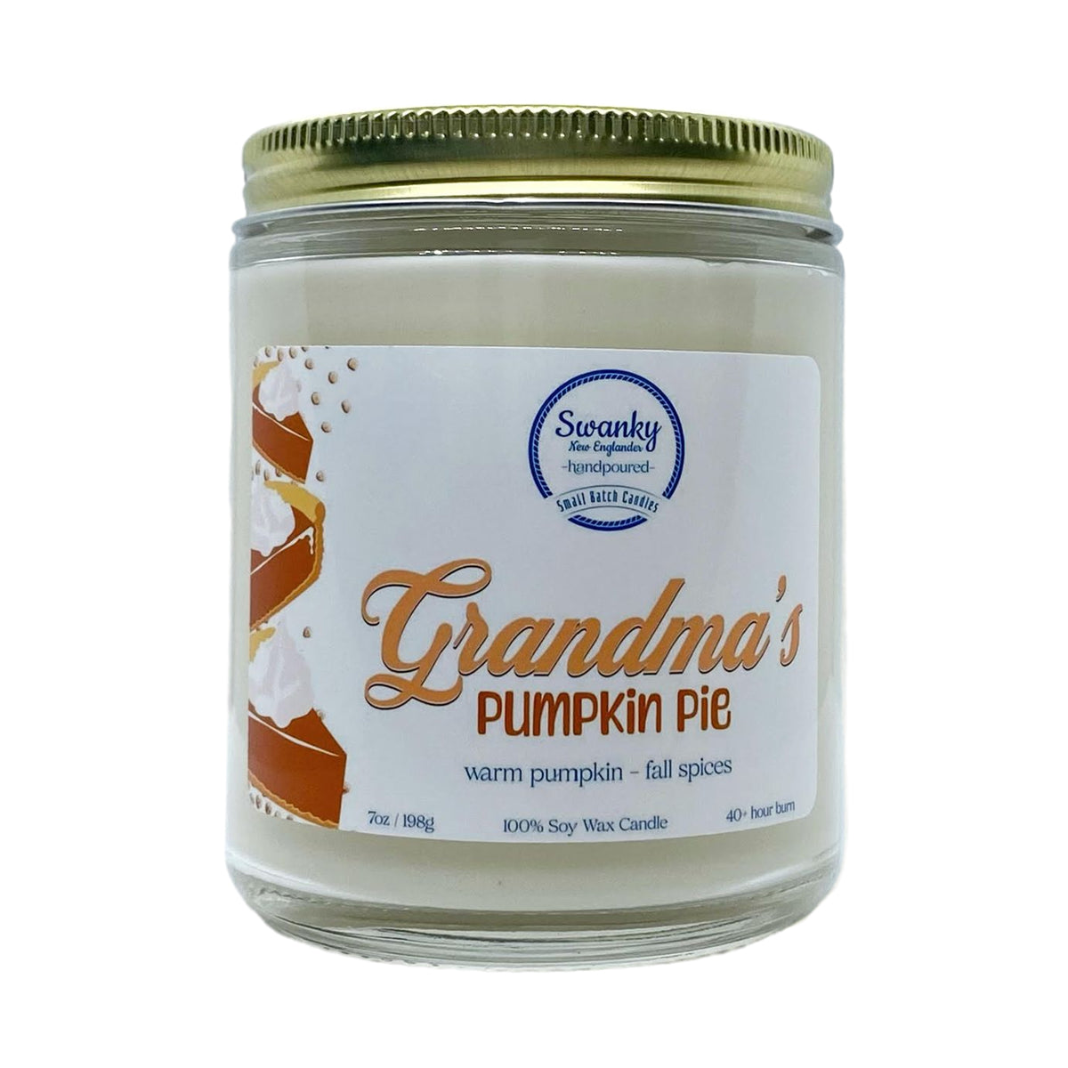 Grandma's Pumpkin Pie | Jar Candle