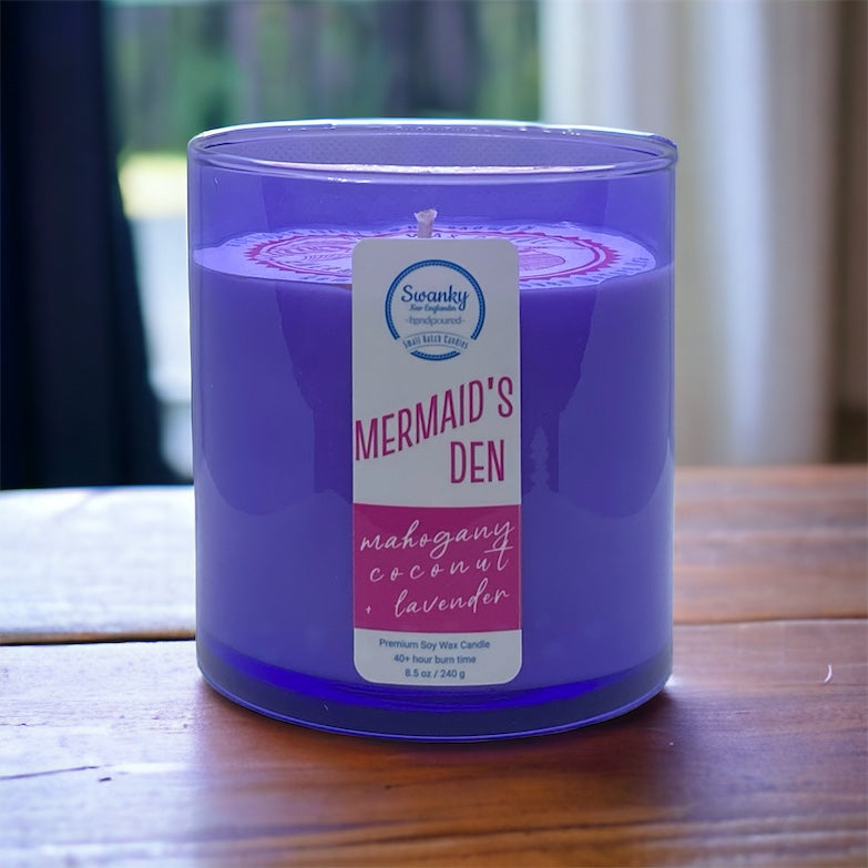 Mermaid's Den | Sea Glass Candle
