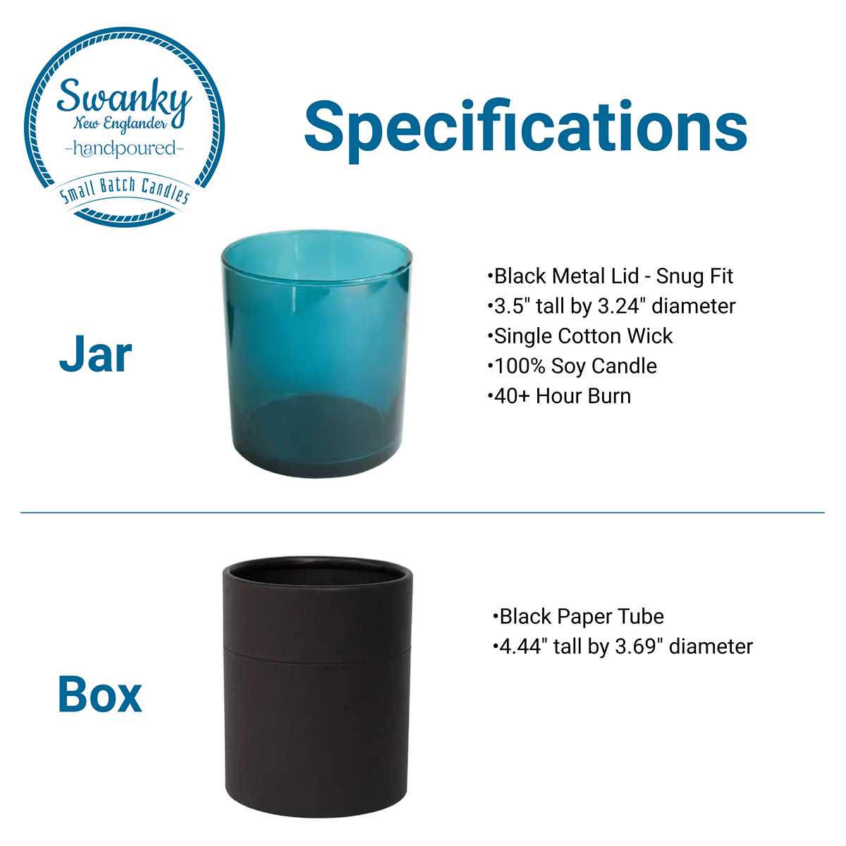 Salty Skipper | Sea Glass Candle