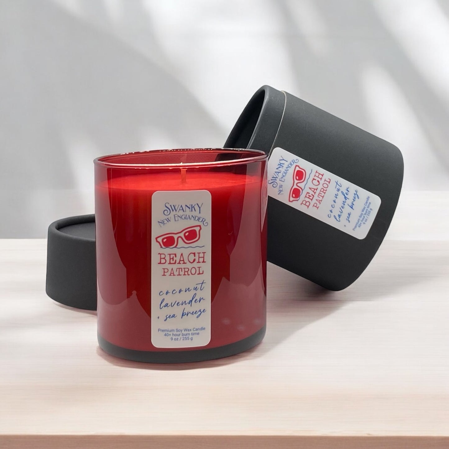 Beach Patrol | Sea Glass Candle