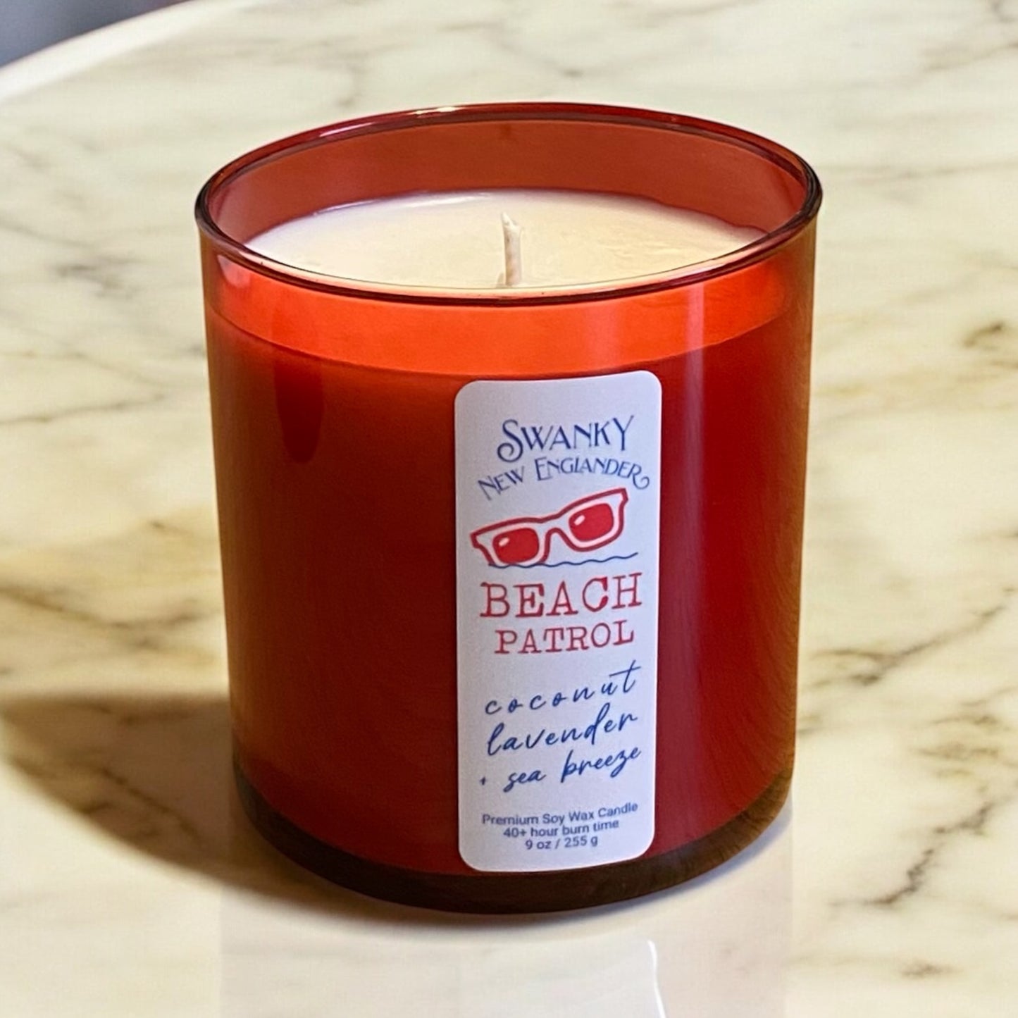 Beach Patrol | Sea Glass Candle