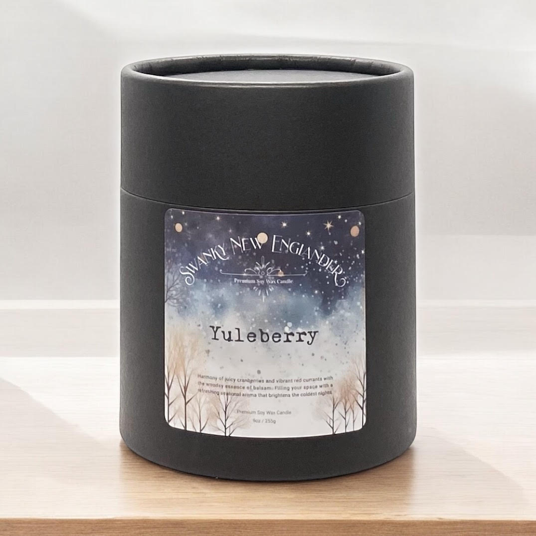 Yuleberry | Holiday Glass Tumbler Jar