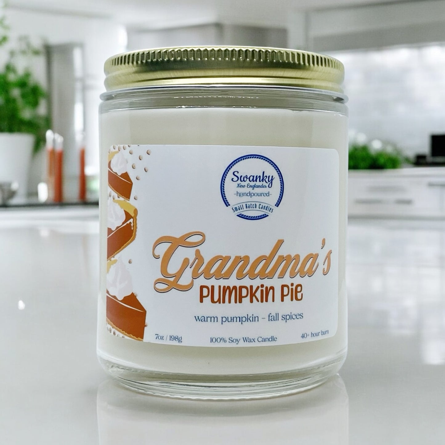 Grandma's Pumpkin Pie | Jar Candle