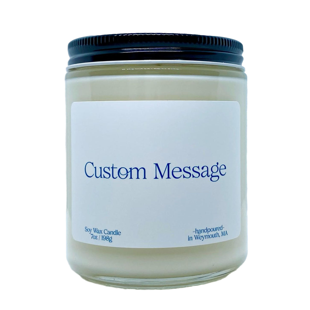 Personalized Jar Candle