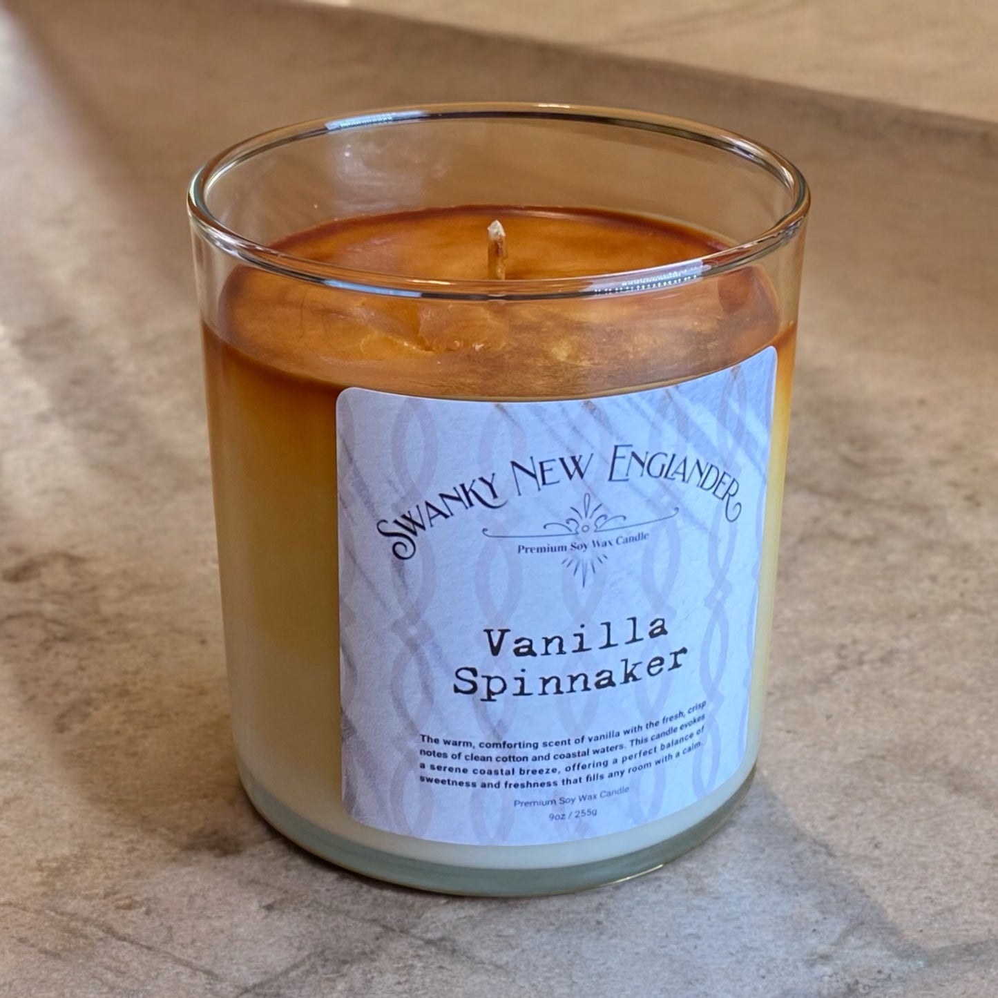 Vanilla Spinnaker | Color-Drip Candle