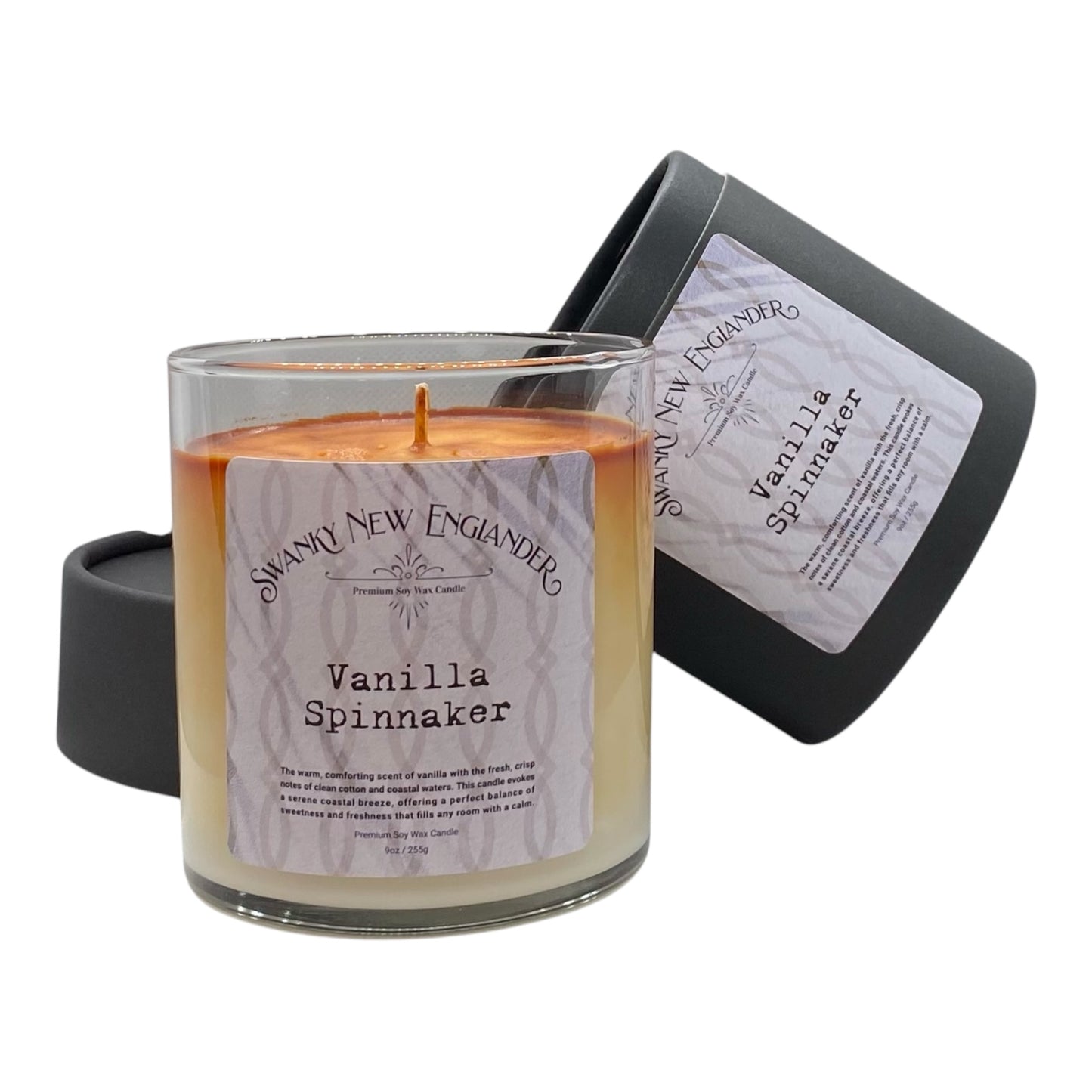 Vanilla Spinnaker | Color-Drip Candle