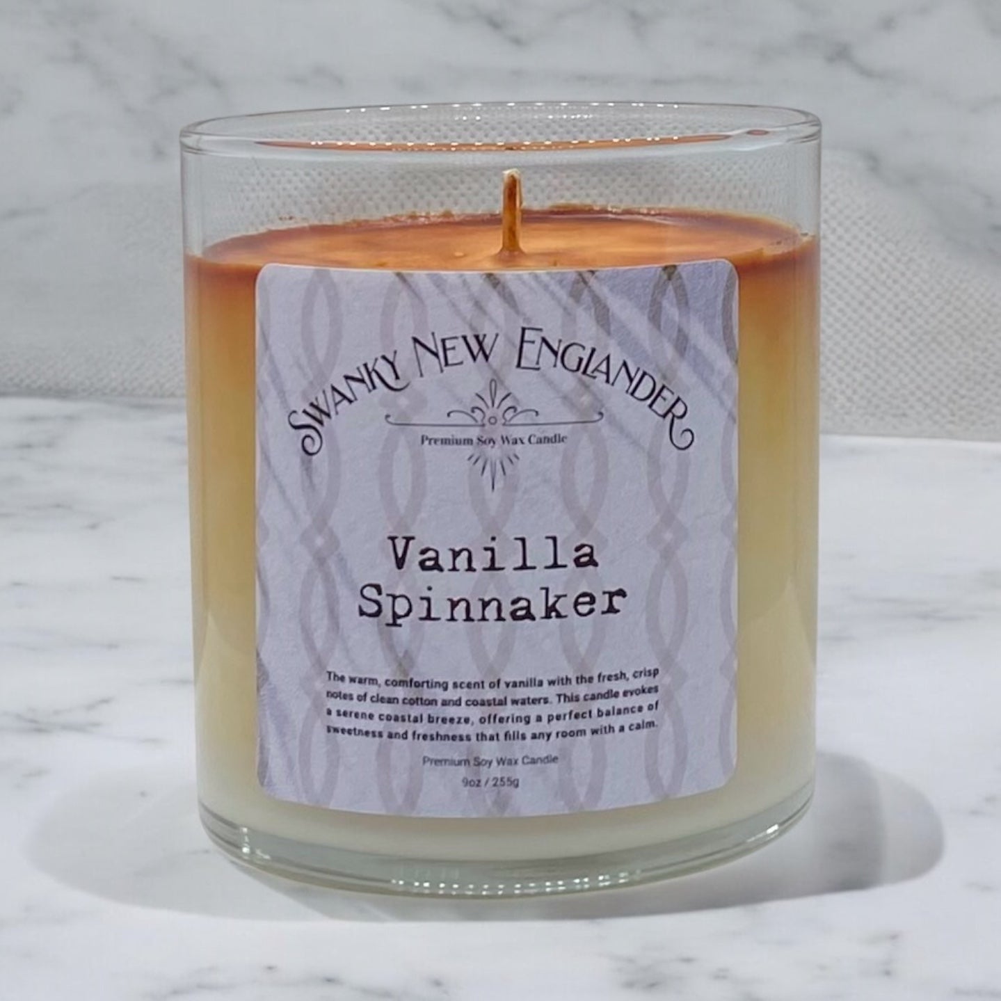 Vanilla Spinnaker | Color-Drip Candle