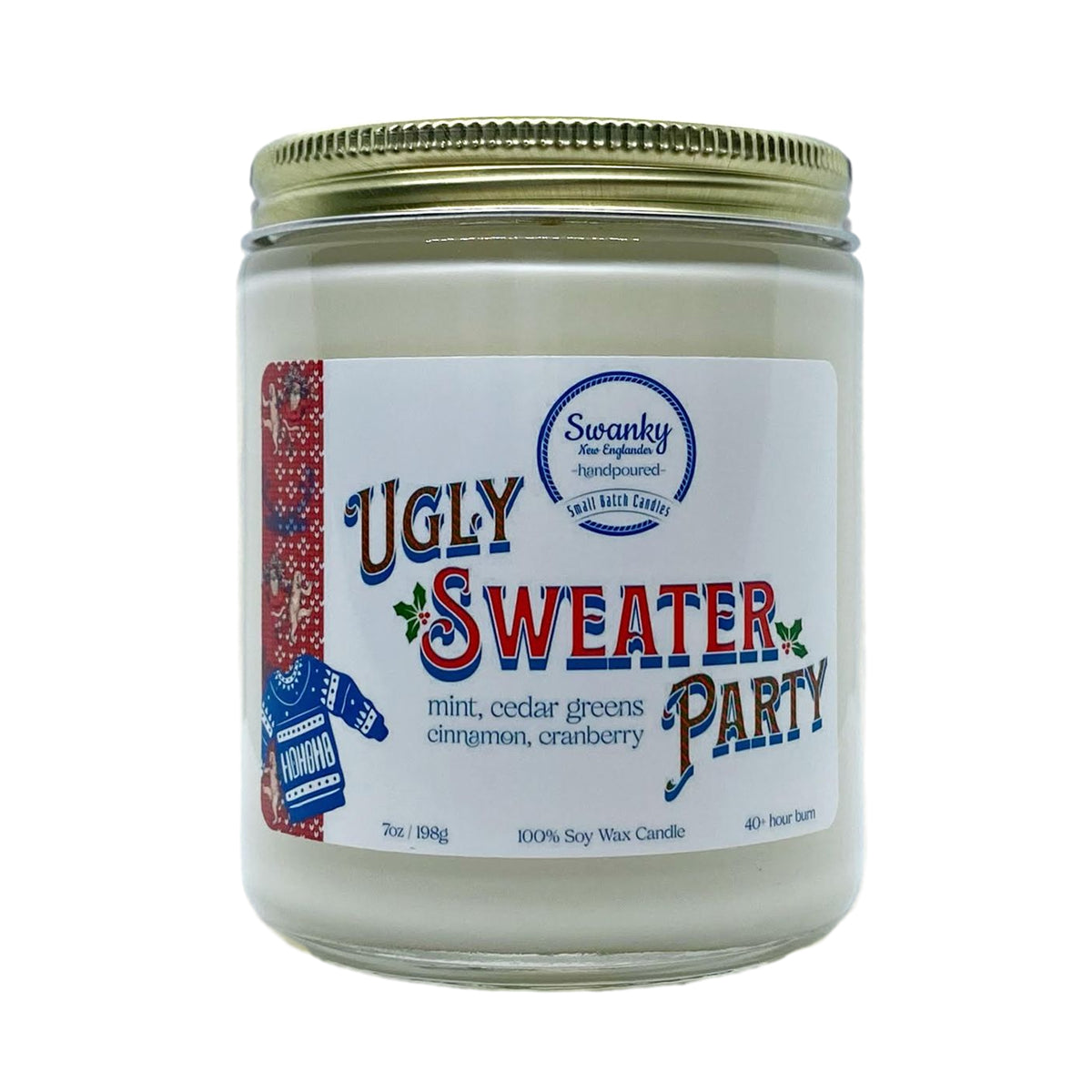 Ugly Sweater Party | Jar Candle