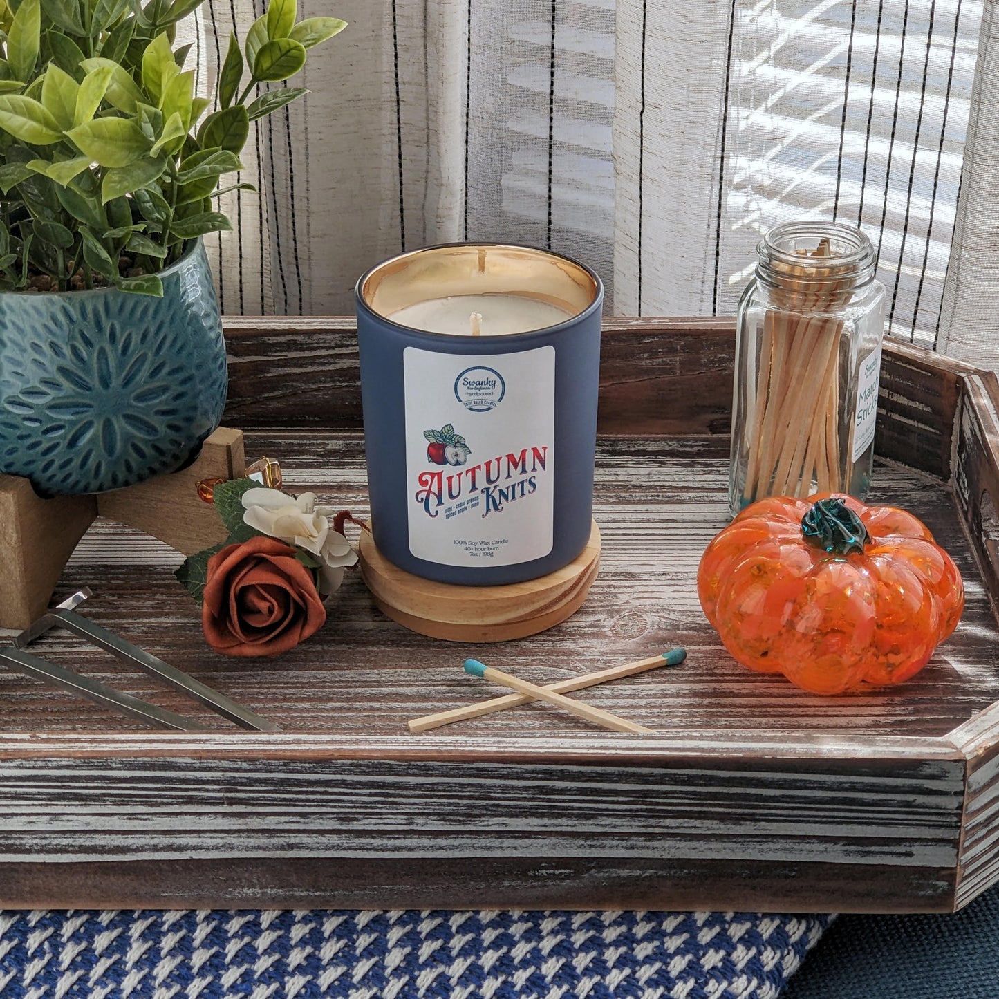 Autumn Knits | Tumbler Candle