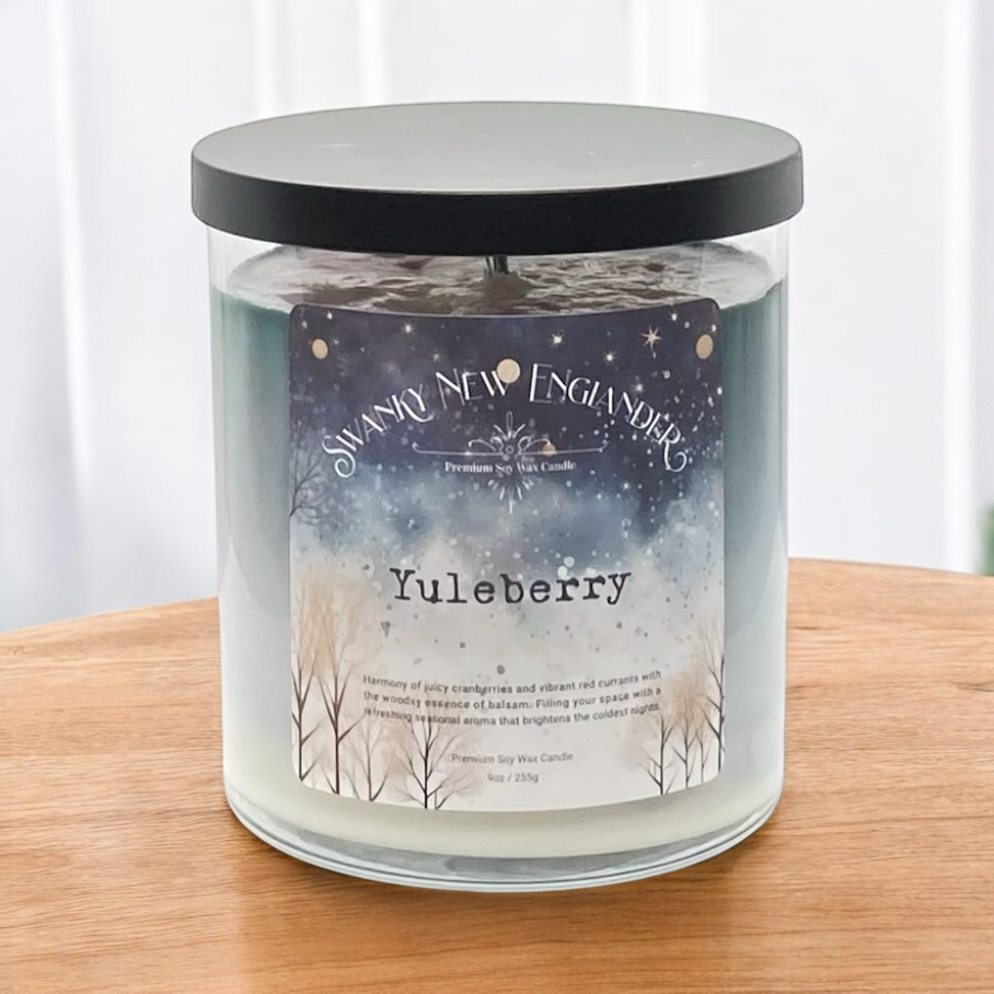 Yuleberry | Holiday Glass Tumbler Jar